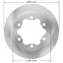 BENDIX DRUM & ROTORS PRT5768 BENDIX Disc Brake Rotor