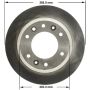 BENDIX DRUM & ROTORS PRT5780 BENDIX Disc Brake Rotor