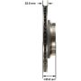 BENDIX DRUM & ROTORS PRT5804 BENDIX Disc Brake Rotor