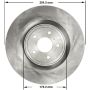 BENDIX DRUM & ROTORS PRT5814 BENDIX Disc Brake Rotor