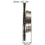 BENDIX DRUM & ROTORS PRT5823 BENDIX Disc Brake Rotor