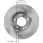 BENDIX DRUM & ROTORS PRT5868 BENDIX Disc Brake Rotor