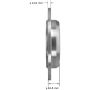 BENDIX DRUM & ROTORS PRT5870 BENDIX Disc Brake Rotor