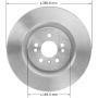 BENDIX DRUM & ROTORS PRT5871 BENDIX Disc Brake Rotor
