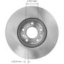 BENDIX DRUM & ROTORS PRT5880 BENDIX Disc Brake Rotor