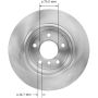 BENDIX DRUM & ROTORS PRT5885 BENDIX Disc Brake Rotor