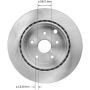 BENDIX DRUM & ROTORS PRT5892 BENDIX Disc Brake Rotor