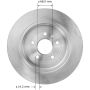 BENDIX DRUM & ROTORS PRT5898 BENDIX Disc Brake Rotor