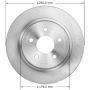 BENDIX DRUM & ROTORS PRT5900 BENDIX Disc Brake Rotor