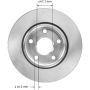 BENDIX DRUM & ROTORS PRT5904 BENDIX Disc Brake Rotor