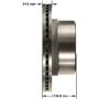BENDIX DRUM & ROTORS PRT5910 BENDIX Disc Brake Rotor