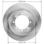 BENDIX DRUM & ROTORS PRT5914 BENDIX Disc Brake Rotor
