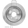 BENDIX DRUM & ROTORS PRT5919 BENDIX Disc Brake Rotor