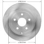 BENDIX DRUM & ROTORS PRT5919 BENDIX Disc Brake Rotor