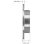 BENDIX DRUM & ROTORS PRT5922 BENDIX Disc Brake Rotor