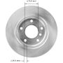 BENDIX DRUM & ROTORS PRT5924 BENDIX Disc Brake Rotor