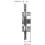 BENDIX DRUM & ROTORS PRT5936 BENDIX Disc Brake Rotor