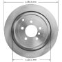BENDIX DRUM & ROTORS PRT5939 BENDIX Disc Brake Rotor