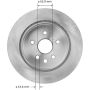 BENDIX DRUM & ROTORS PRT5940 BENDIX Disc Brake Rotor