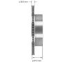 BENDIX DRUM & ROTORS PRT5940 BENDIX Disc Brake Rotor