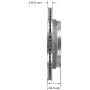 BENDIX DRUM & ROTORS PRT5947 BENDIX Disc Brake Rotor