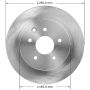BENDIX DRUM & ROTORS PRT5948 BENDIX Disc Brake Rotor