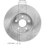 BENDIX DRUM & ROTORS PRT5957 BENDIX Disc Brake Rotor