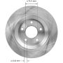 BENDIX DRUM & ROTORS PRT5977 BENDIX Disc Brake Rotor