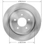BENDIX DRUM & ROTORS PRT5977 BENDIX Disc Brake Rotor