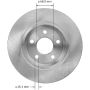 BENDIX DRUM & ROTORS PRT5993 BENDIX Disc Brake Rotor