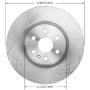 BENDIX DRUM & ROTORS PRT5995 BENDIX Disc Brake Rotor