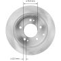 BENDIX DRUM & ROTORS PRT5998 BENDIX Disc Brake Rotor