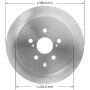 BENDIX DRUM & ROTORS PRT6001 BENDIX Disc Brake Rotor