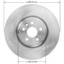 BENDIX DRUM & ROTORS PRT6005 BENDIX Disc Brake Rotor