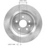 BENDIX DRUM & ROTORS PRT6006 BENDIX Disc Brake Rotor