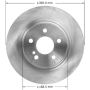 BENDIX DRUM & ROTORS PRT6021 BENDIX Disc Brake Rotor