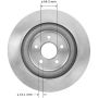 BENDIX DRUM & ROTORS PRT6022 BENDIX Disc Brake Rotor