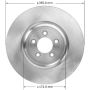 BENDIX DRUM & ROTORS PRT6026 BENDIX Disc Brake Rotor