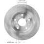 BENDIX DRUM & ROTORS PRT6034 BENDIX Disc Brake Rotor