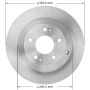 BENDIX DRUM & ROTORS PRT6037 BENDIX Disc Brake Rotor