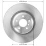 BENDIX DRUM & ROTORS PRT6048 BENDIX Disc Brake Rotor