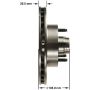 BENDIX DRUM & ROTORS PRT6051 BENDIX Disc Brake Rotor and Hub Assembly