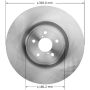 BENDIX DRUM & ROTORS PRT6056 BENDIX Disc Brake Rotor