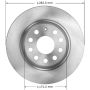 BENDIX DRUM & ROTORS PRT6059 BENDIX Disc Brake Rotor