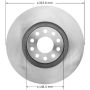 BENDIX DRUM & ROTORS PRT6081 BENDIX Disc Brake Rotor
