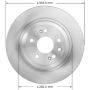BENDIX DRUM & ROTORS PRT6084 BENDIX Disc Brake Rotor