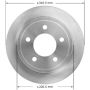 BENDIX DRUM & ROTORS PRT6087 BENDIX Disc Brake Rotor