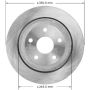 BENDIX DRUM & ROTORS PRT6101 BENDIX Disc Brake Rotor