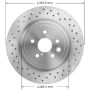 BENDIX DRUM & ROTORS PRT6106 BENDIX Disc Brake Rotor