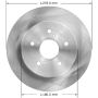 BENDIX DRUM & ROTORS PRT6117 BENDIX Disc Brake Rotor